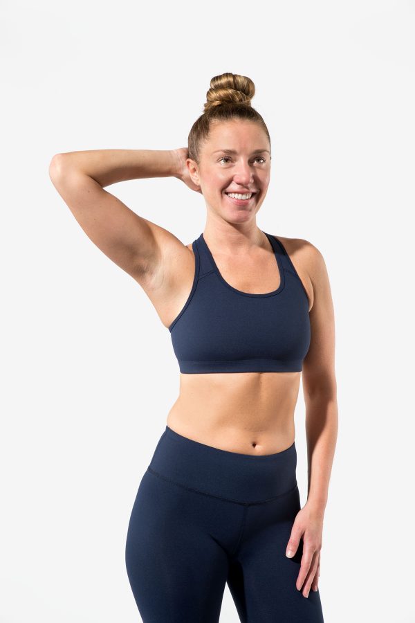 Maggie Navy Racer Bra 6534