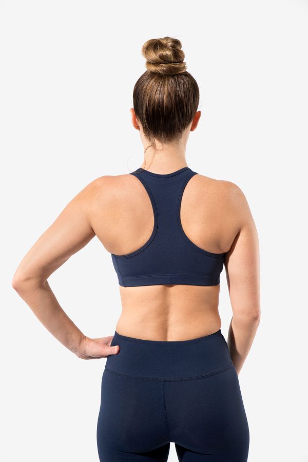 Maggie Navy Racer Bra 6542