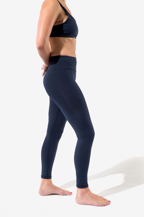 Maggie Navy White Leggings 6473